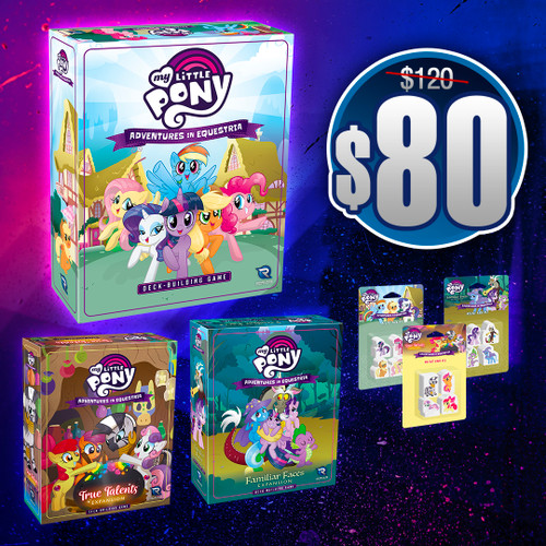 My Little Pony: Adventures in Equestria Deck-Building Game Starter Bundle