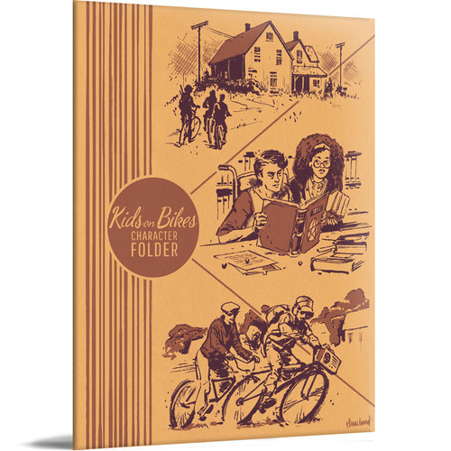 Kids on Bikes Character Folder 3D