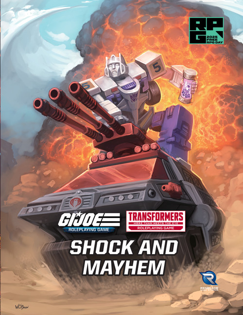 G.I. JOE Transformers Roleplaying Game Shock & Mayhem Cover