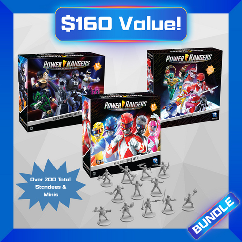 Power Rangers Roleplaying Game Minis & Standees Bundle