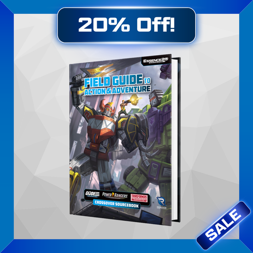 Essence 20 Roleplaying System Field Guide to Action and Adventure Crossover Sourcebook