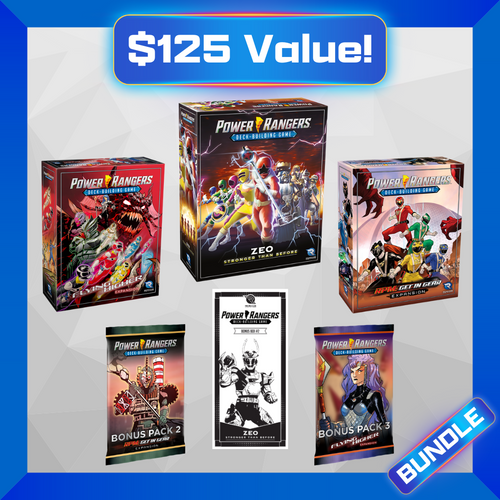 Power Rangers Deck-Building Game Zeo Bundle