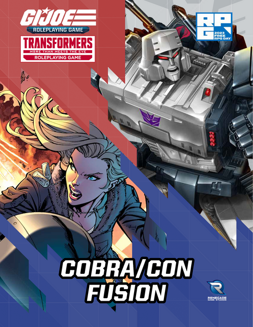 G.I. JOE Transformers Roleplaying Game Cobra/Con Fusion Adventure