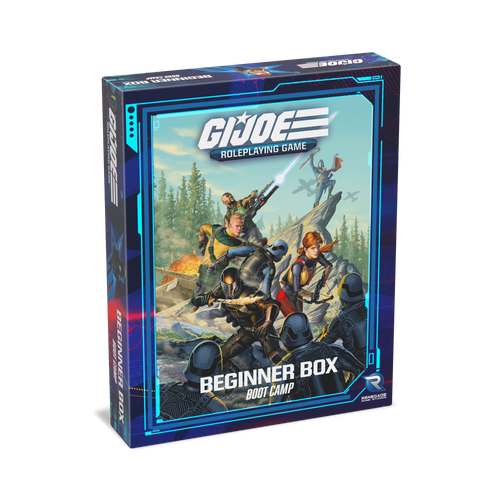 G.I. JOE Roleplaying Game Beginner Box: Boot Camp 3D Box