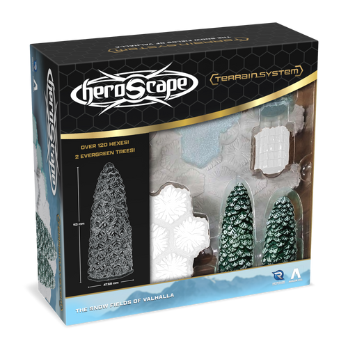 Heroscape: The Snow Fields of Valhalla Terrain Expansion 3D