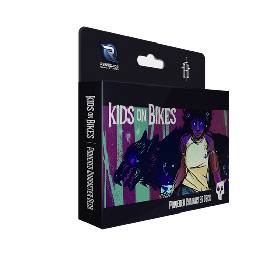 Kids on Bikes Powered Character Deck 3d box