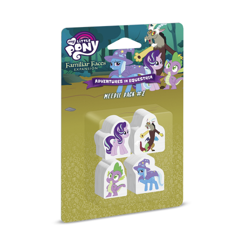 My Little Pony: Adventures in Equestria Deck-Building Game Familiar Faces Meeple Pack #2