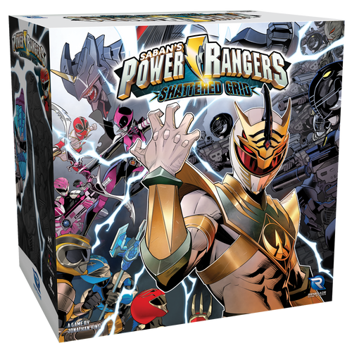 Power Rangers: Heroes of the Grid Shattered Grid Expansion 3d box