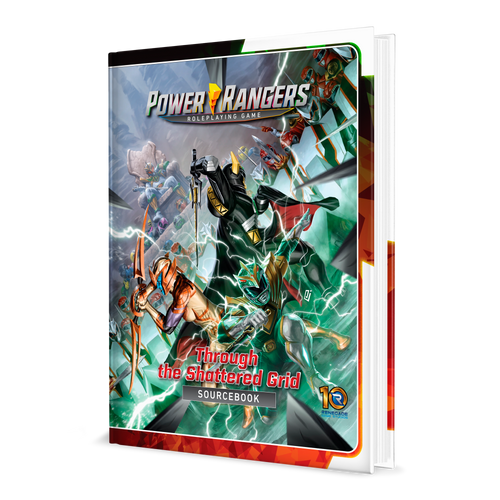 Power Rangers Roleplaying Game Through the Shattered Grid Sourcebook 3D