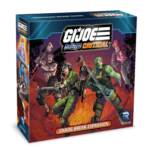G.I. JOE Mission Critical Chaos Break Expansion 3D Box