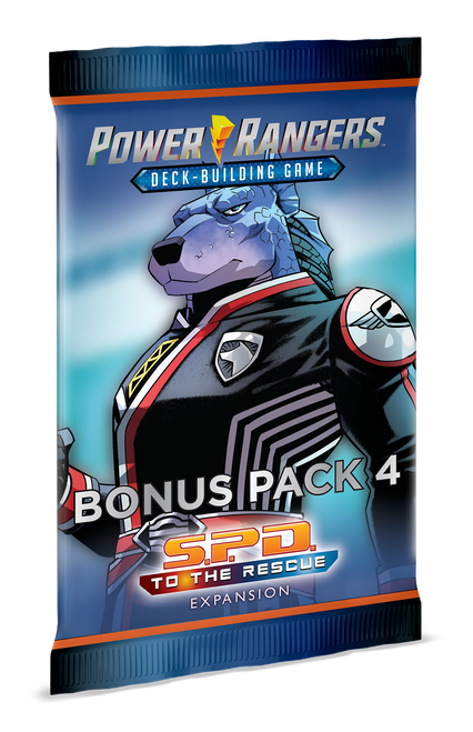 Power Rangers Deck-Building Game S.P.D. To The Rescue Bonus Pack #4 3D