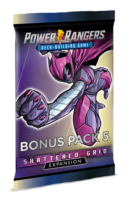Power Rangers Deckbuilding Game Shattered Grid Bonus Pack #5 3D
