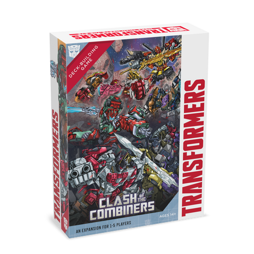 Transformers Deck-Building Game Clash of the Combiners 3D Box