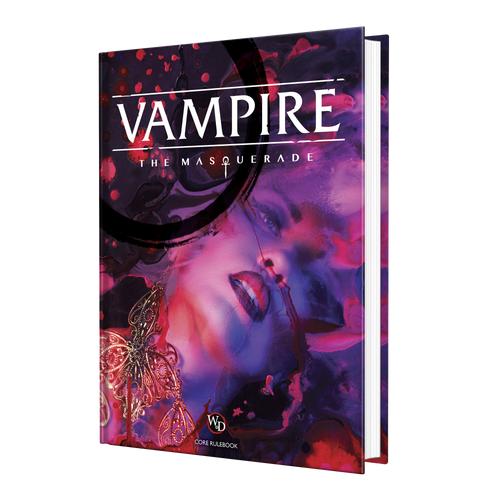 Vampire: The Masquerade 5th Edition Core Rulebook 3D Cover