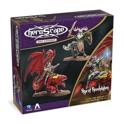 Heroscape: Rising Tide – Sonlen & Halulshia, Scion of the Wild Army Expansion 3D