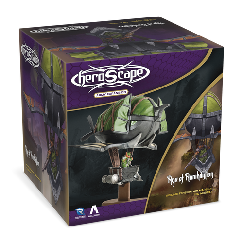 Heroscape: Air Marshal Zed Nesbitt Army Expansion 3D