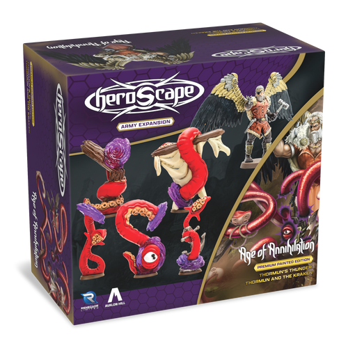 Heroscape: Thormun & Kraken Army Expansion Painted  3D