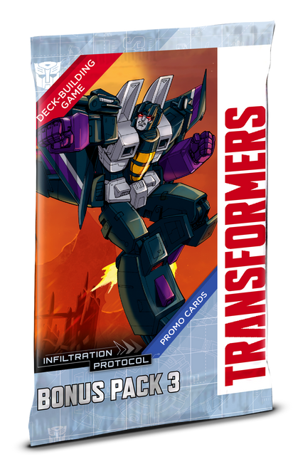 Transformers Deck-Building Game Infiltration Protocol Bonus Pack 3D