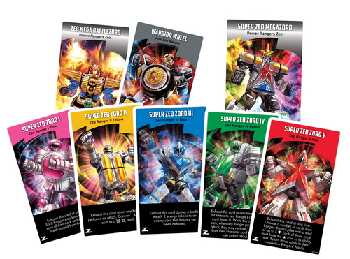 Power Rangers: Heroes of the Grid Zord Pack #3 Cards