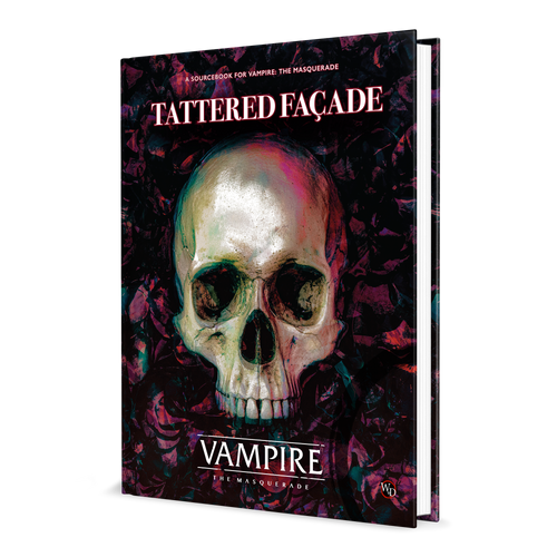 Vampire: The Masquerade 5th Edition Roleplaying Game Tattered Facade Sourcebook 3D